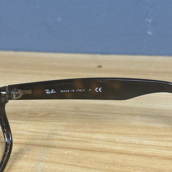 Ray-Ban RB2132 New Wayfarer 902 52 18 3N Brown Sunglasses - Picture 5 of 9